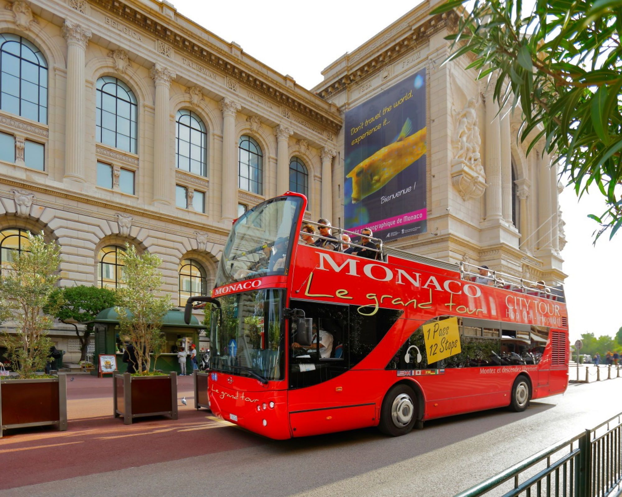 monaco tourist bus map